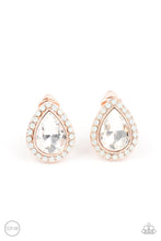 Load image into Gallery viewer, Paparazzi Cosmic Castles - Rose Gold Earring
