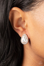 Load image into Gallery viewer, Paparazzi Cosmic Castles - Rose Gold Earring
