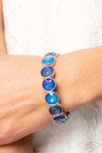 Paparazzi Radiant on Repeat - Blue Bracelet