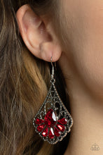 Load image into Gallery viewer, Paparazzi Exemplary Elegance - Red Earrings
