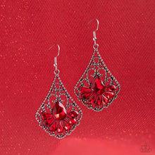 Load image into Gallery viewer, Paparazzi Exemplary Elegance - Red Earrings
