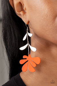 Paparazzi Palm Beach Bonanza - Orange Earrings