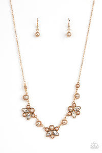 Paparazzi Royally Ever After - Brown Necklace