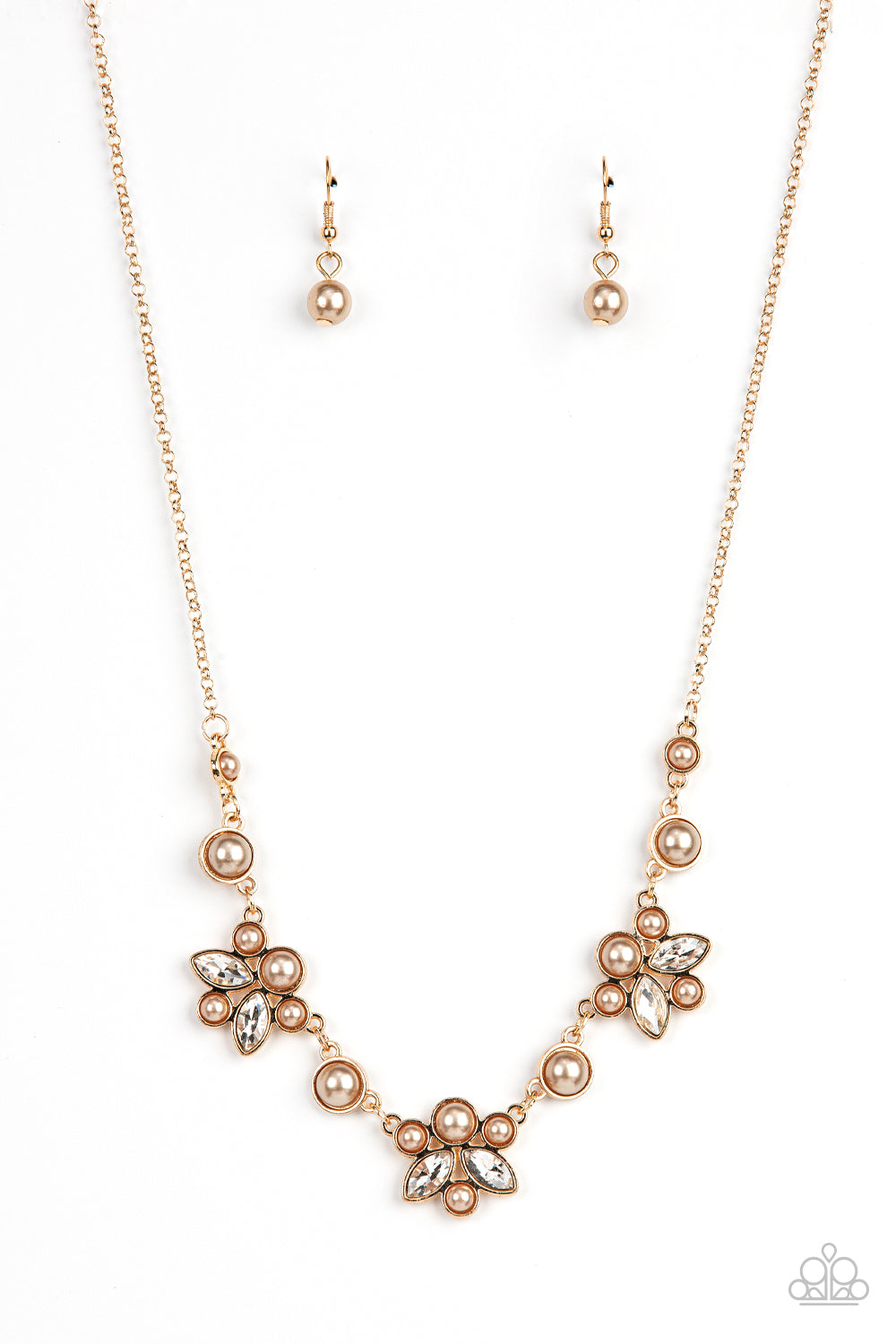 Paparazzi Royally Ever After - Brown Necklace