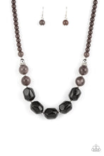 Load image into Gallery viewer, Paparazzi Ten Out of TENACIOUS - Black Necklace
