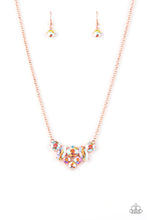 Load image into Gallery viewer, Paparazzi Lavishly Loaded - Copper Necklace
