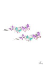 Load image into Gallery viewer, Paparazzi Bushels of Butterflies - Multi Hair Accessory
