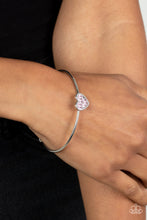 Load image into Gallery viewer, Paparazzi Heart of Ice - Pink Bracelet
