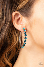 Load image into Gallery viewer, Paparazzi Photo Finish - Blue Earrings
