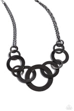 Load image into Gallery viewer, Paparazzi Uptown Links - Black Necklace

