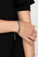Load image into Gallery viewer, Paparazzi Glitz and Glimmer - Black Bracelet
