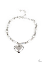 Load image into Gallery viewer, Paparazzi Sweetheart Secrets - White Bracelet
