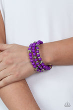 Load image into Gallery viewer, Paparazzi Vibrant Verve - Purple Bracelet
