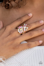 Load image into Gallery viewer, Paparazzi Flauntable Flare - Gold Ring
