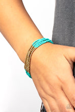 Load image into Gallery viewer, Paparazzi BEAD Bold - Blue Bracelet
