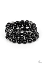 Load image into Gallery viewer, Paparazzi Poshly Packing - Black Bracelet
