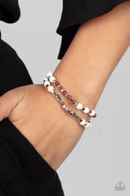 Load image into Gallery viewer, Paparazzi Backcountry Beauty - White Bracelet
