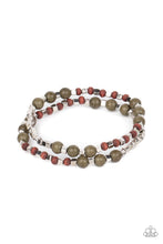 Load image into Gallery viewer, Paparazzi Backcountry Beauty - Green Bracelet

