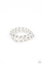 Load image into Gallery viewer, Paparazzi Eiffel Tower Tryst - White Bracelet
