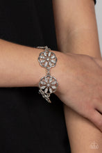 Load image into Gallery viewer, Paparazzi Blooming Bling - White Bracelet
