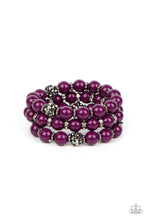 Load image into Gallery viewer, Paparazzi Poshly Packing - Purple Bracelet
