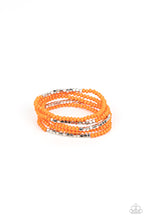 Load image into Gallery viewer, Paparazzi Tulum Trek - Orange Bracelet
