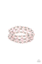 Load image into Gallery viewer, Paparazzi Eiffel Tower Tryst - Pink Bracelet
