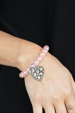 Load image into Gallery viewer, Paparazzi Cutely Crushing - Pink Bracelet
