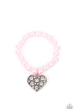 Load image into Gallery viewer, Paparazzi Cutely Crushing - Pink Bracelet
