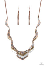Load image into Gallery viewer, Paparazzi Mixed Metal Mecca - Copper Necklace
