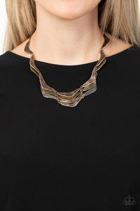 Paparazzi Mixed Metal Mecca - Copper Necklace