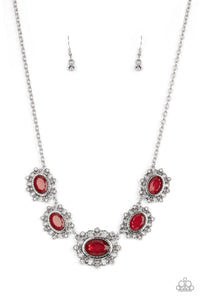 Paparazzi Meadow Wedding - Red Necklace