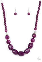 Load image into Gallery viewer, Paparazzi Ten Out of TENACIOUS - Purple Necklace
