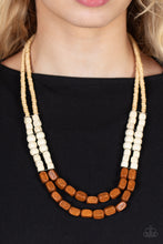 Load image into Gallery viewer, Paparazzi Bermuda Bellhop - Brown Necklace
