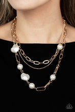Load image into Gallery viewer, Paparazzi Modern Innovation - Gold Necklace
