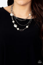 Load image into Gallery viewer, Paparazzi Modern Innovation - White Necklace
