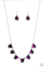 Load image into Gallery viewer, Paparazzi Experimental Edge - Purple Necklace
