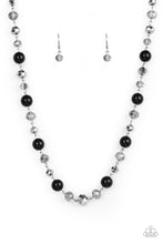 Load image into Gallery viewer, Paparazzi Decked Out Dazzle - Black Necklace
