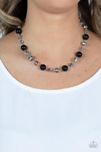 Load image into Gallery viewer, Paparazzi Decked Out Dazzle - Black Necklace
