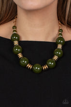 Load image into Gallery viewer, Paparazzi Race to the POP - Green Necklace
