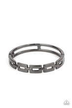 Load image into Gallery viewer, Paparazzi Closed Circuit Strategy - Black Bracelet
