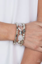 Load image into Gallery viewer, Paparazzi Marina Magic- White Bracelet
