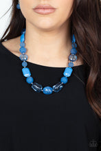 Load image into Gallery viewer, Paparazzi Here Today, GONDOLA Tomorrow - Blue Necklace
