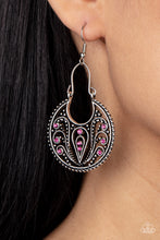 Load image into Gallery viewer, Paparazzi Vineyard Villa - Pink Earrings

