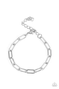 Paparazzi Tailgate Party - Silver Bracelet