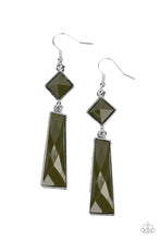 Load image into Gallery viewer, Paparazzi Hollywood Harmony - Green Earring
