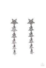 Load image into Gallery viewer, Paparazzi Americana Attitude - Black Earring
