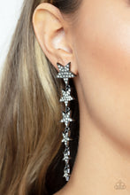 Load image into Gallery viewer, Paparazzi Americana Attitude - Black Earring
