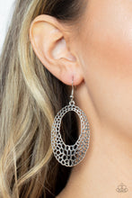 Load image into Gallery viewer, Paparazzi The HOLE Nine Yards - Silver Earrings
