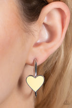 Load image into Gallery viewer, Paparazzi Kiss Up - Yellow Earring
